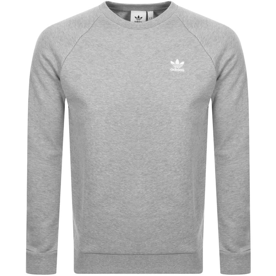 Alternative Image for Productadidas Originals Essential Sweatshirt Grey1